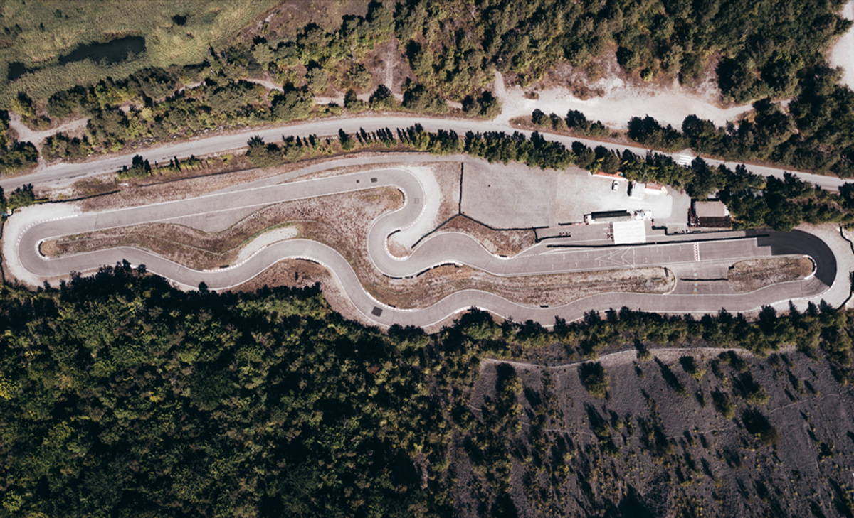 Cхема KARTING DES TROIS LACS Piégut